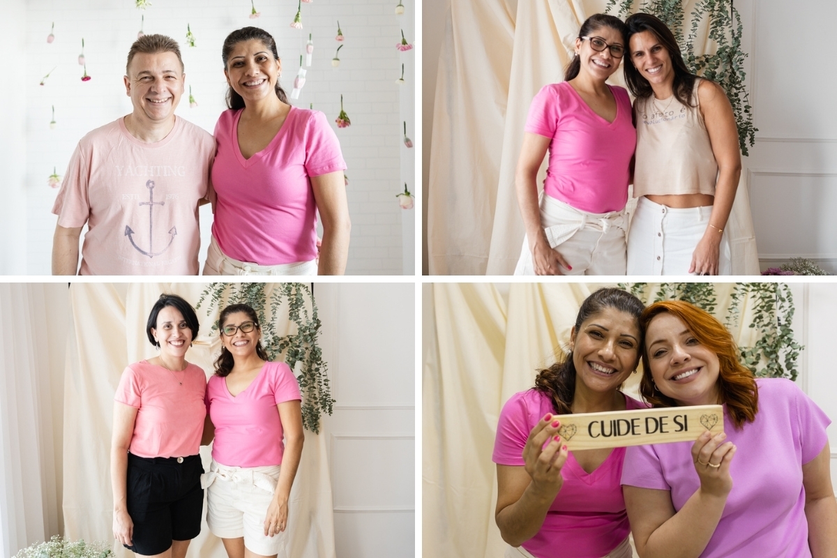 Outubro Rosa - Projeto Retrato Rosa - Osasco