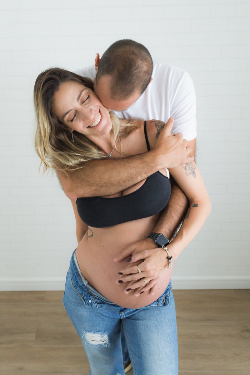 Ensaio Gestante em estúdio Osasco São Paulo