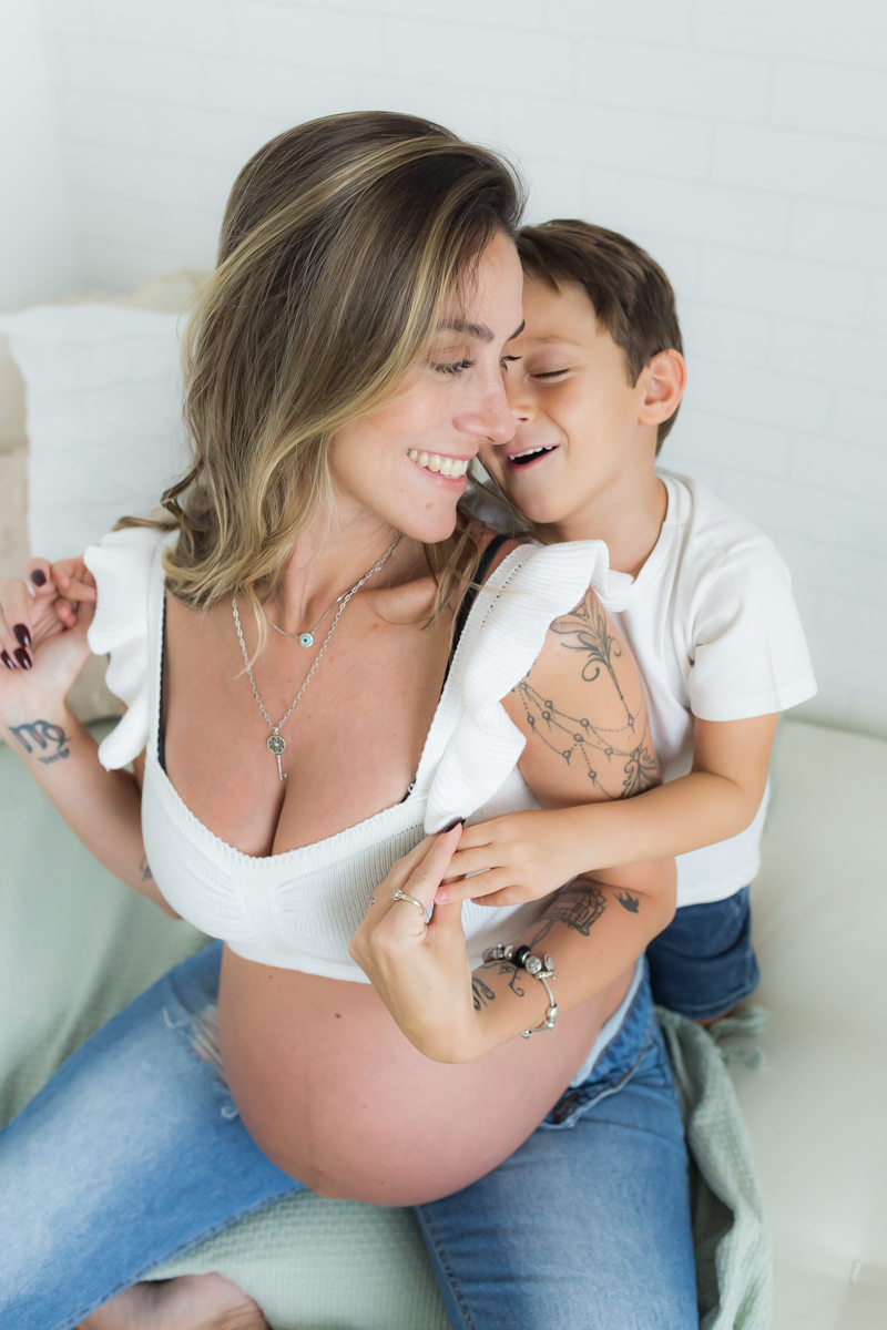 Ensaio Gestante em estúdio Osasco São Paulo