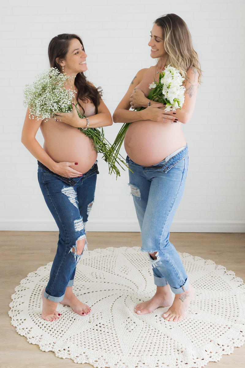 Ensaio Gestante em estúdio Osasco São Paulo