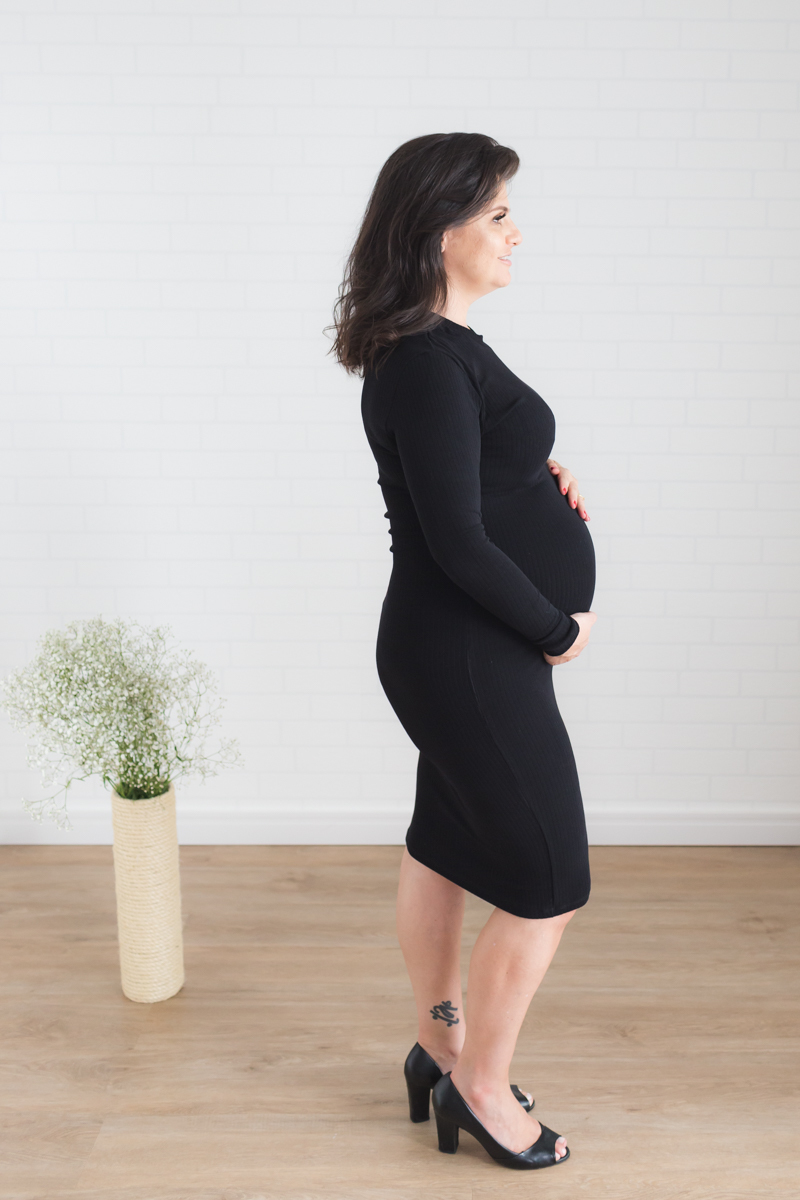 Ensaio Gestante em estúdio Osasco São Paulo