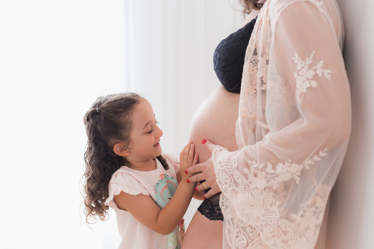 Ensaio Gestante em estúdio Osasco São Paulo