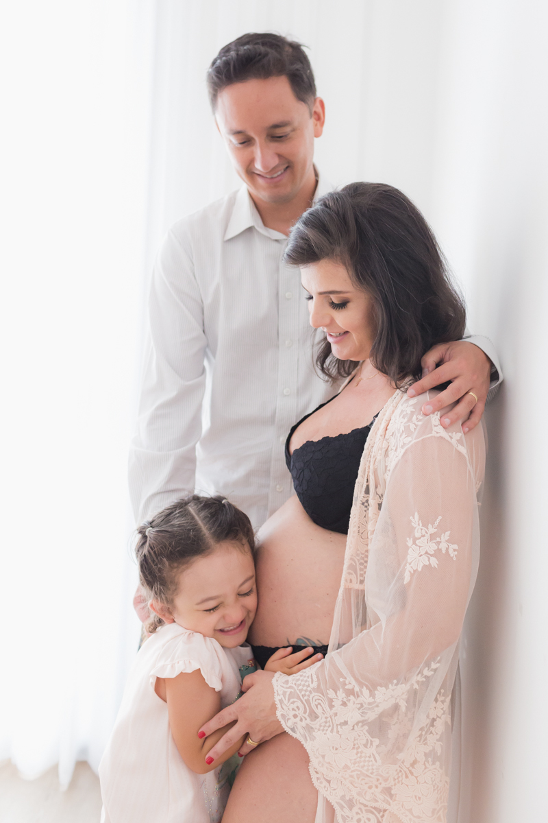 Ensaio Gestante em estúdio Osasco São Paulo