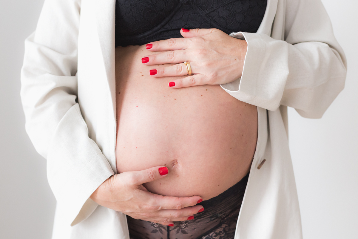 Ensaio Gestante em estúdio Osasco São Paulo