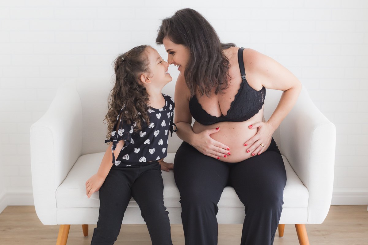 Ensaio Gestante em estúdio Osasco São Paulo