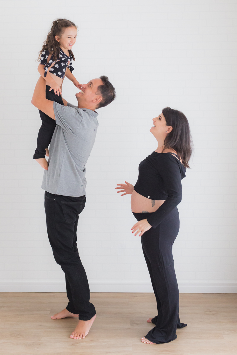 Ensaio Gestante em estúdio Osasco São Paulo