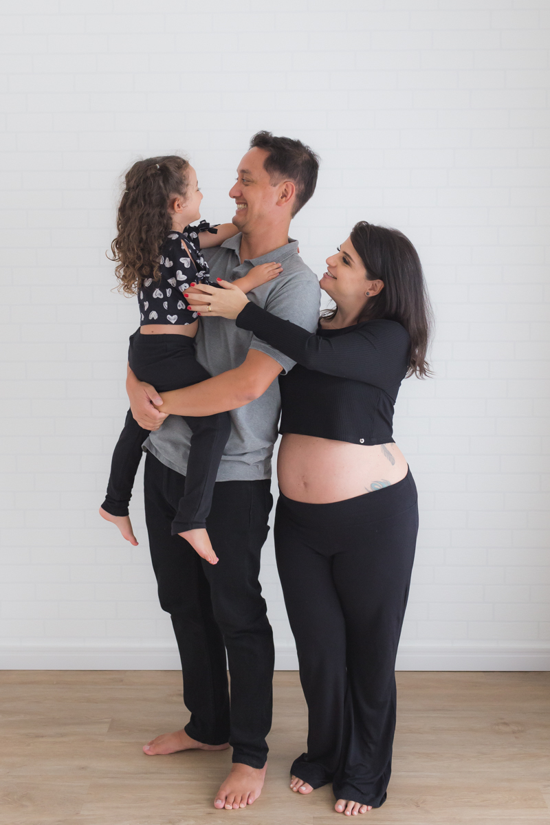 Ensaio Gestante em estúdio Osasco São Paulo