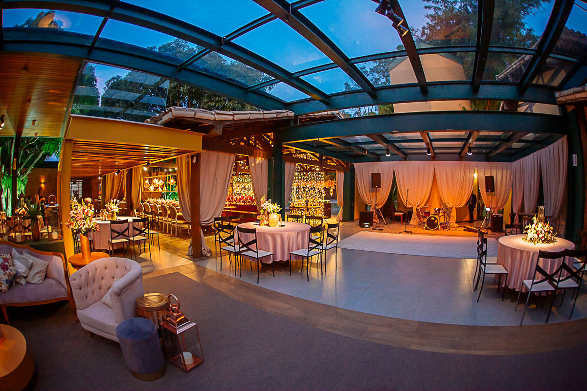 foto do local da recepção - decoração