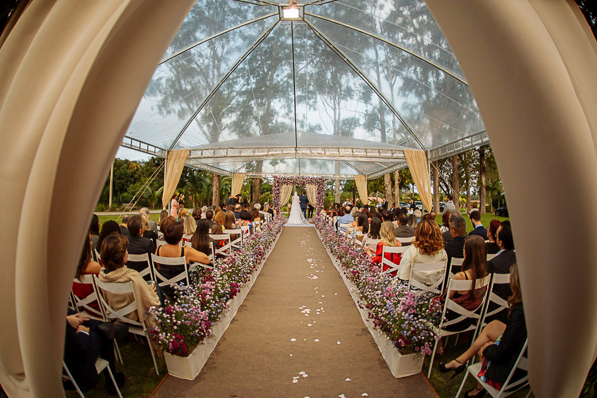 foto aberta do local da cerimônia