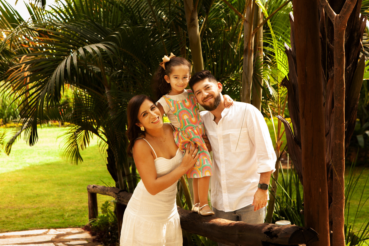 ensaio de família no campo  de Luna