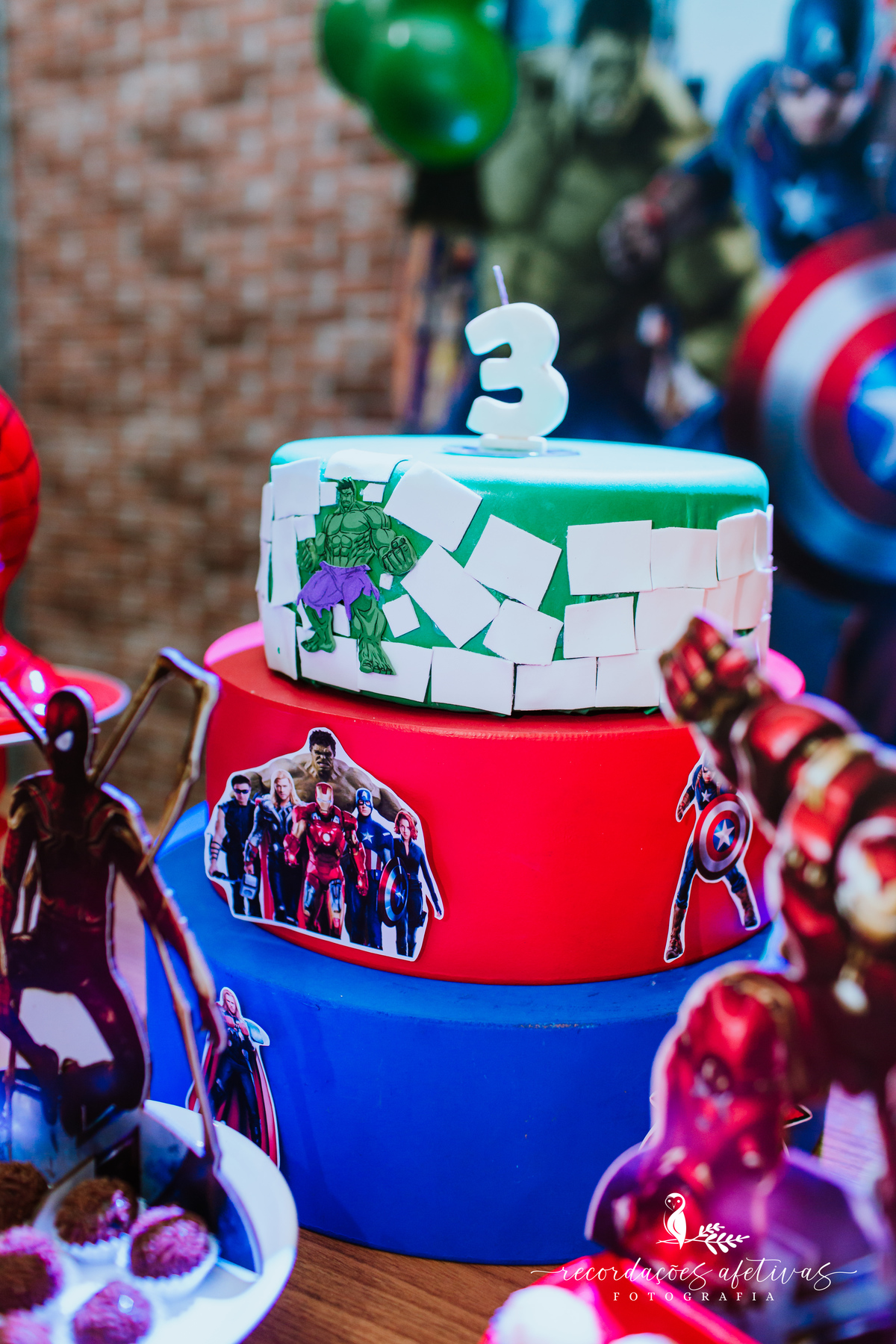 Aniversário Infantil Buffet Viva São Roque com Tema Super Heróis