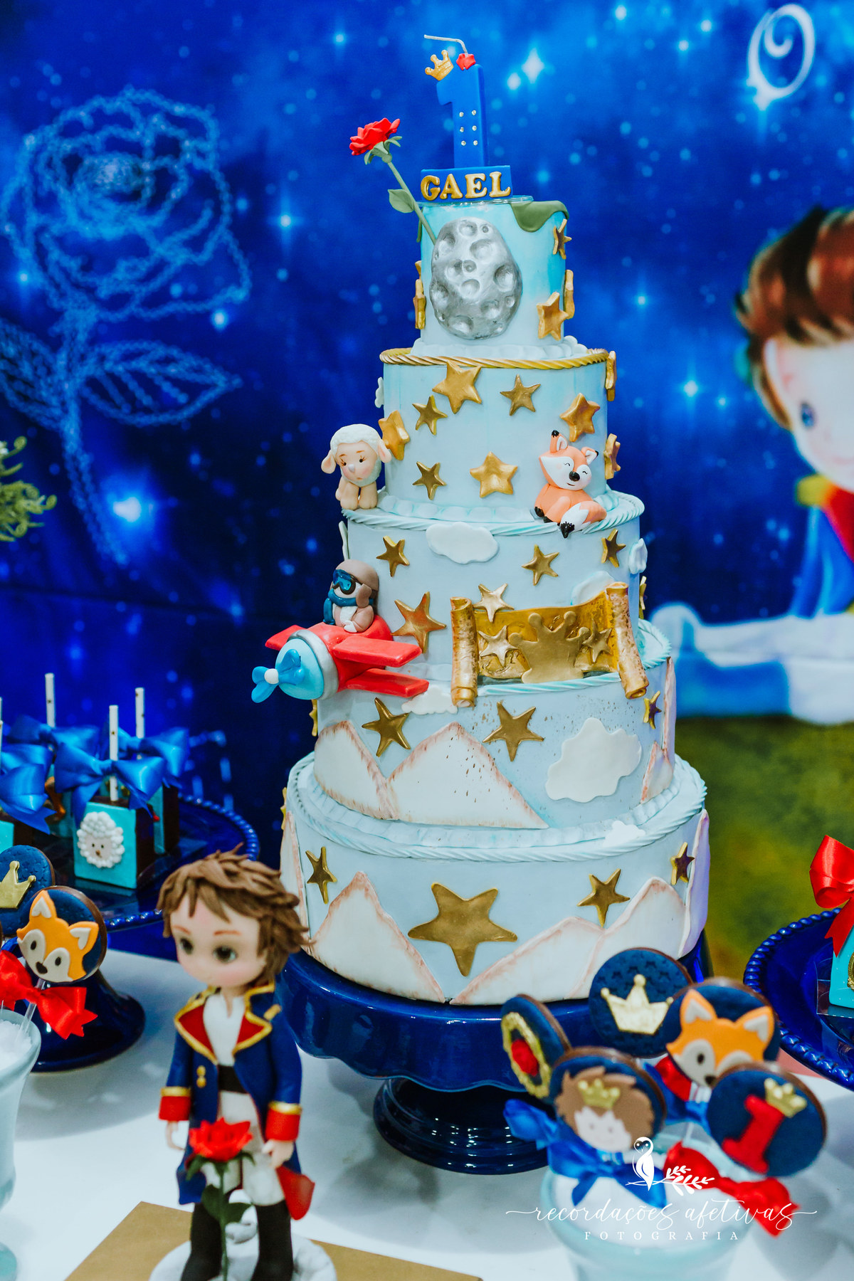 Aniversário Infantil com Tema O Pequeno Príncipe, No Buffet Festa, na cidade de São Roque