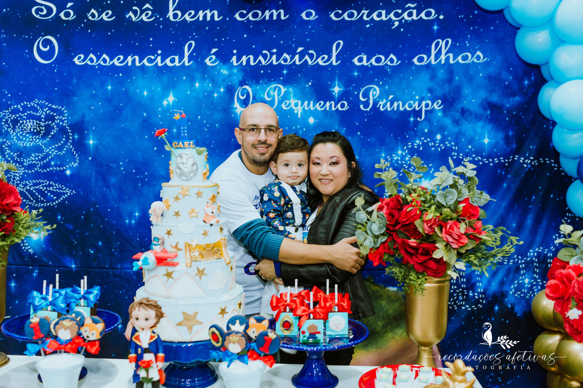 Aniversário Infantil com Tema O Pequeno Príncipe, No Buffet Festa, na cidade de São Roque