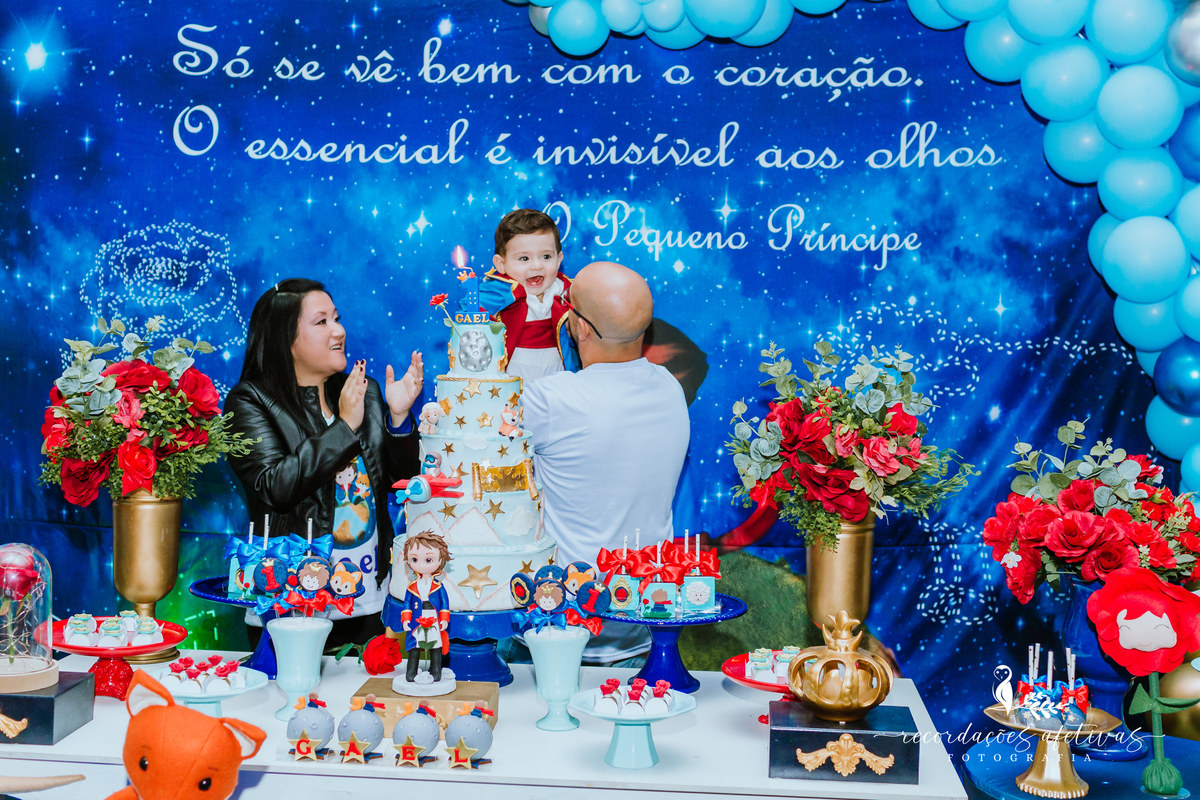 Aniversário Infantil com Tema O Pequeno Príncipe, No Buffet Festa, na cidade de São Roque