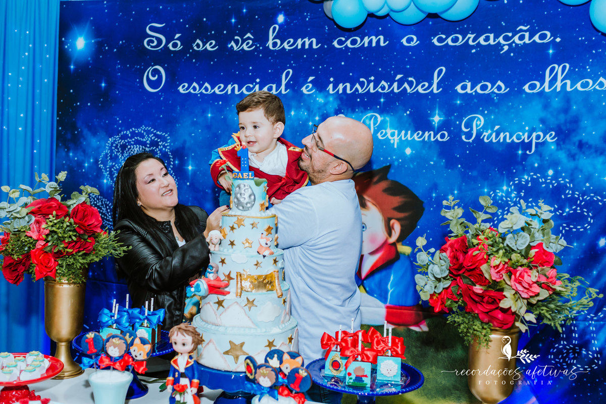 Aniversário Infantil com Tema O Pequeno Príncipe, No Buffet Festa, na cidade de São Roque