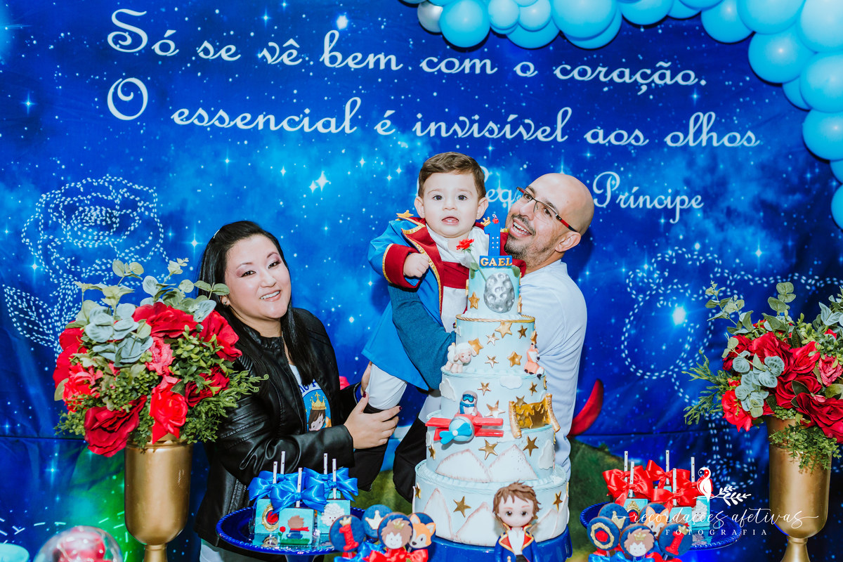 Aniversário Infantil com Tema O Pequeno Príncipe, No Buffet Festa, na cidade de São Roque