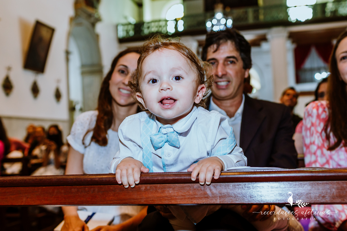 Batizado realizado na Igreja Nossa Senhora da Candelária em Itu