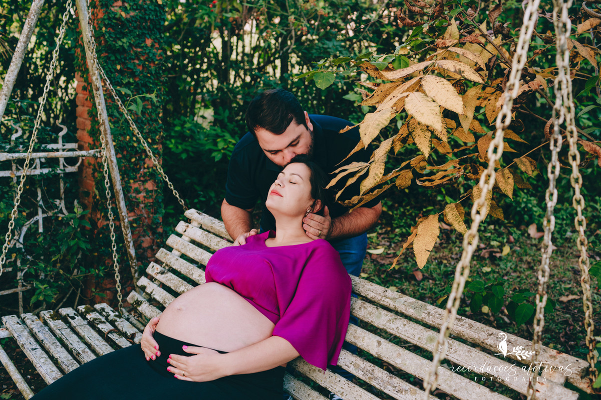 Ensaio Gestante realizado na cidade de São Roque