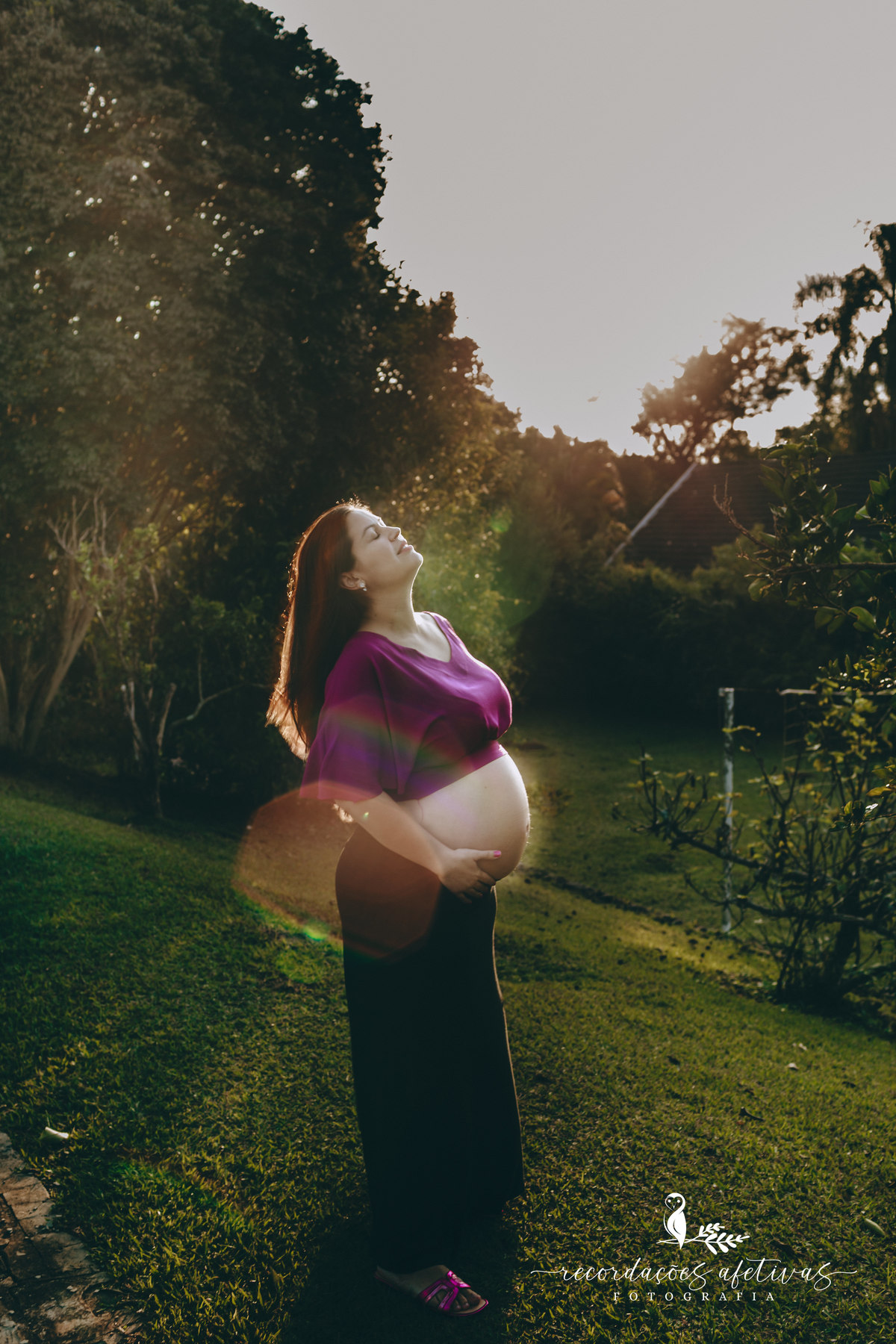 Ensaio Gestante realizado na cidade de São Roque