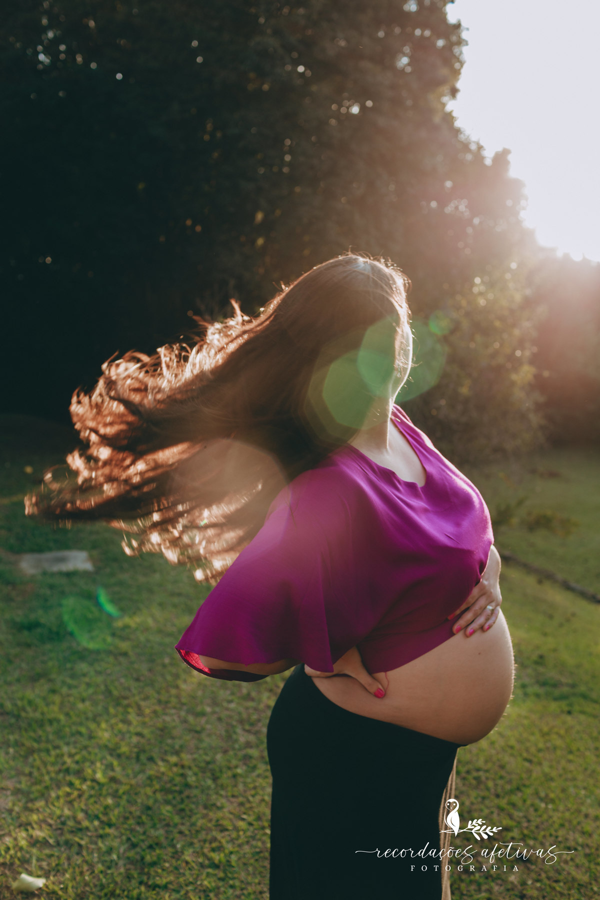 Ensaio Gestante realizado na cidade de São Roque