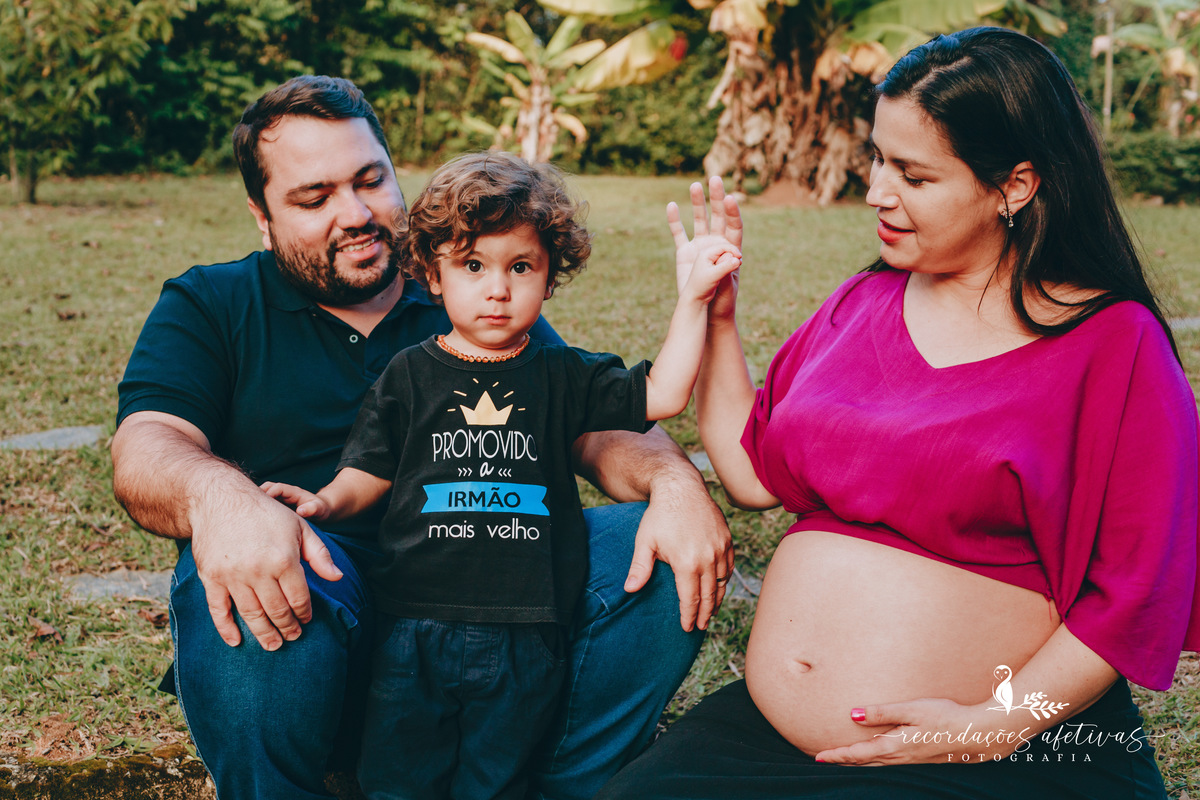 Ensaio Gestante realizado na cidade de São Roque
