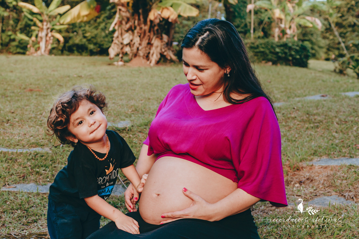 Ensaio Gestante realizado na cidade de São Roque