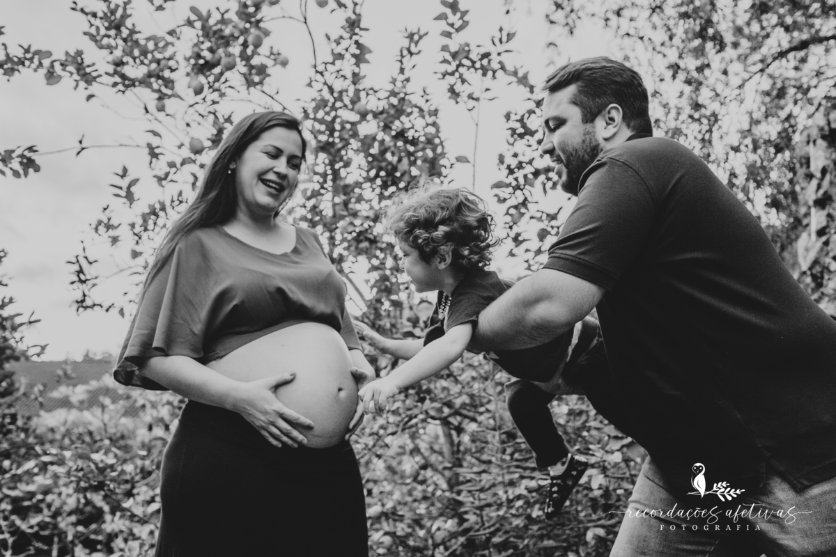 Ensaio Gestante realizado na cidade de São Roque