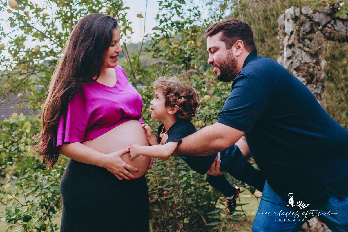 Ensaio Gestante realizado na cidade de São Roque