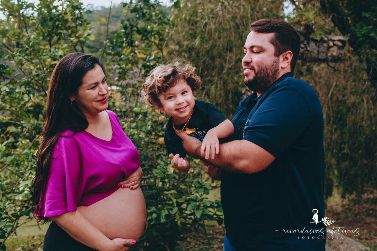 Ensaio Gestante realizado na cidade de São Roque