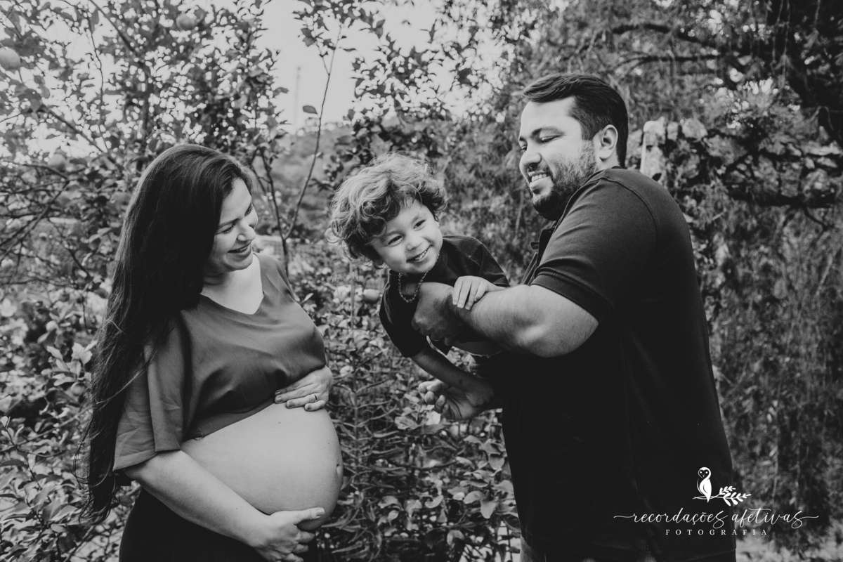 Ensaio Gestante realizado na cidade de São Roque