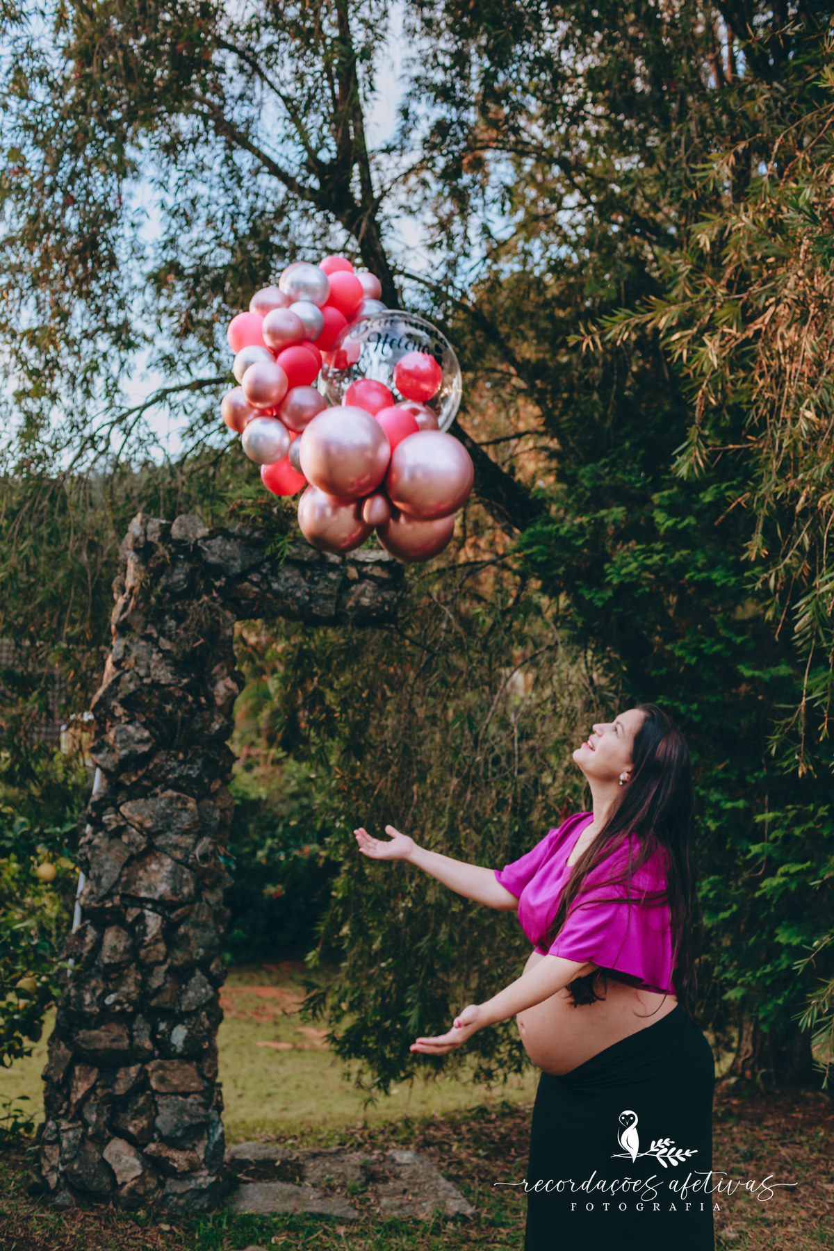 Ensaio Gestante realizado na cidade de São Roque