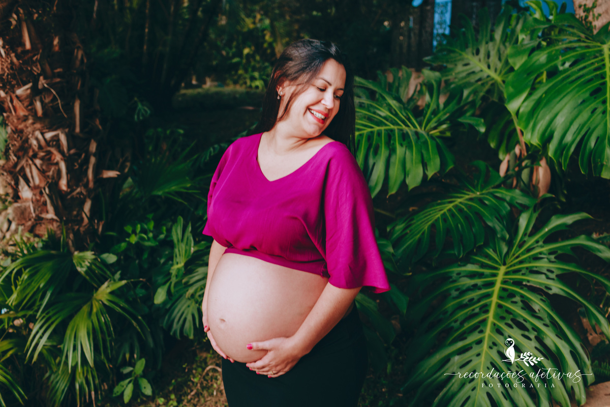 Ensaio Gestante realizado na cidade de São Roque