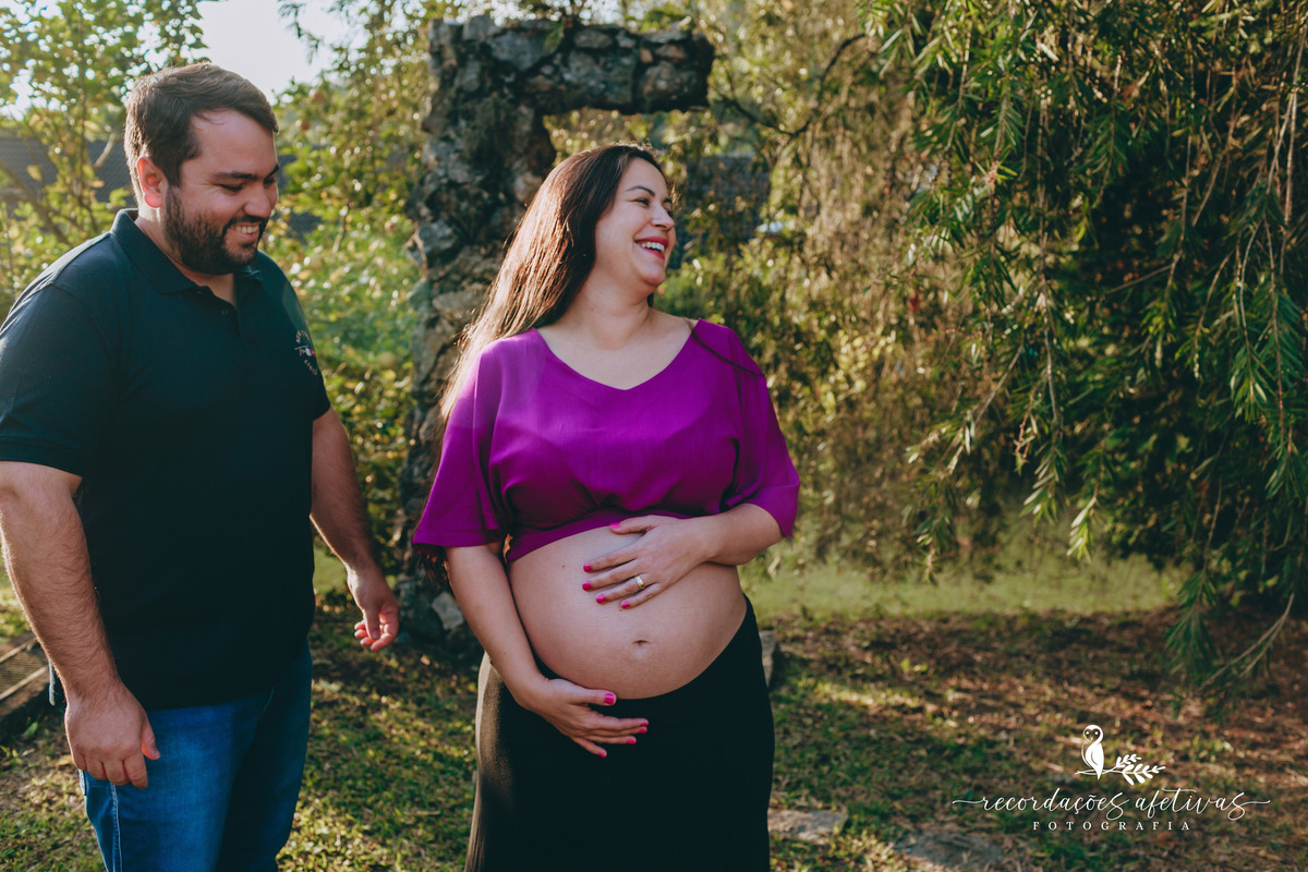Ensaio Gestante realizado na cidade de São Roque