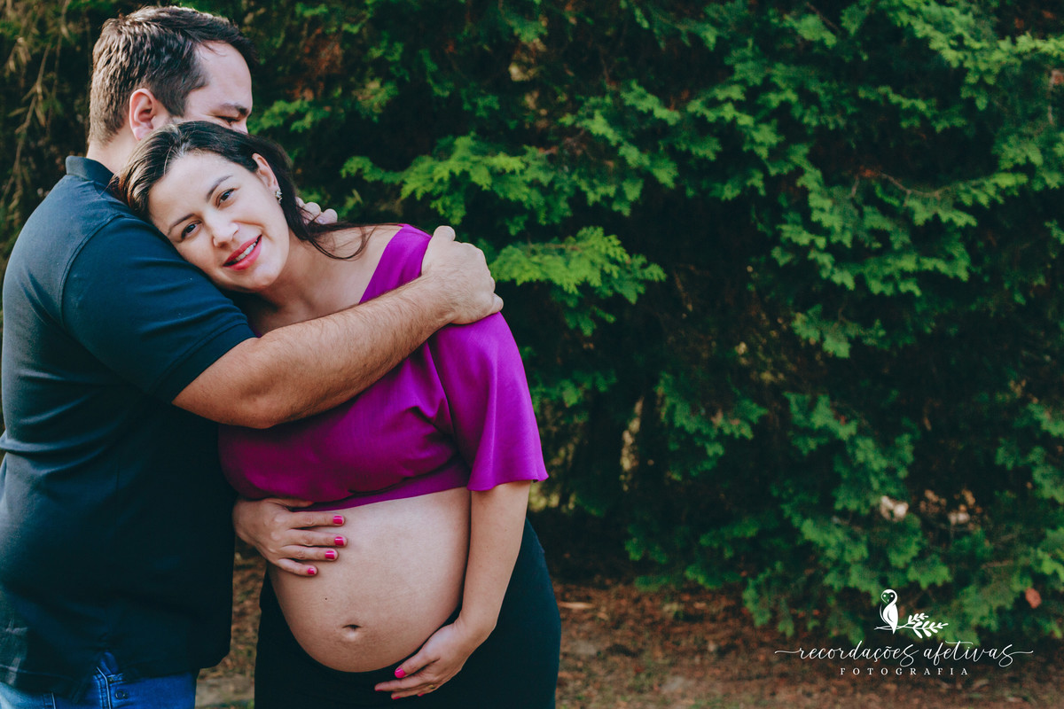 Ensaio Gestante realizado na cidade de São Roque