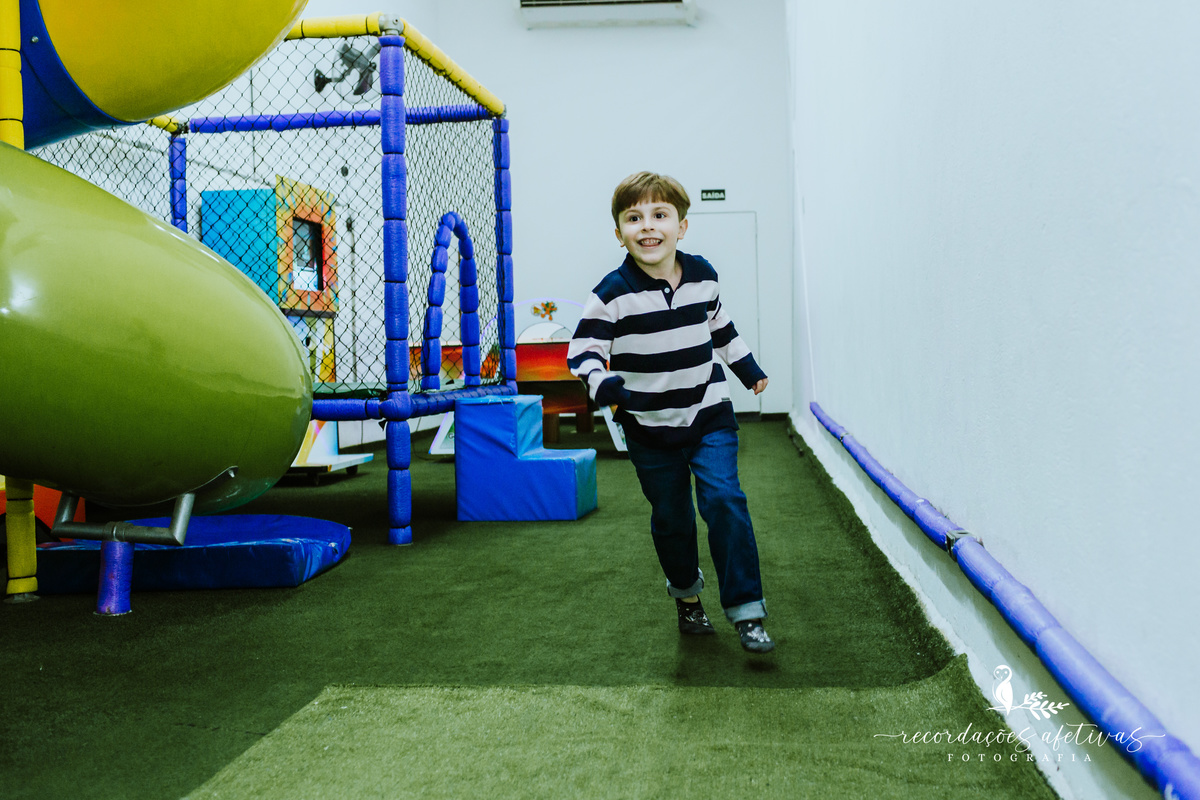 Aniversário Infantil com Tema Sonic Realizado no Espaço Play Buffet em Osasco