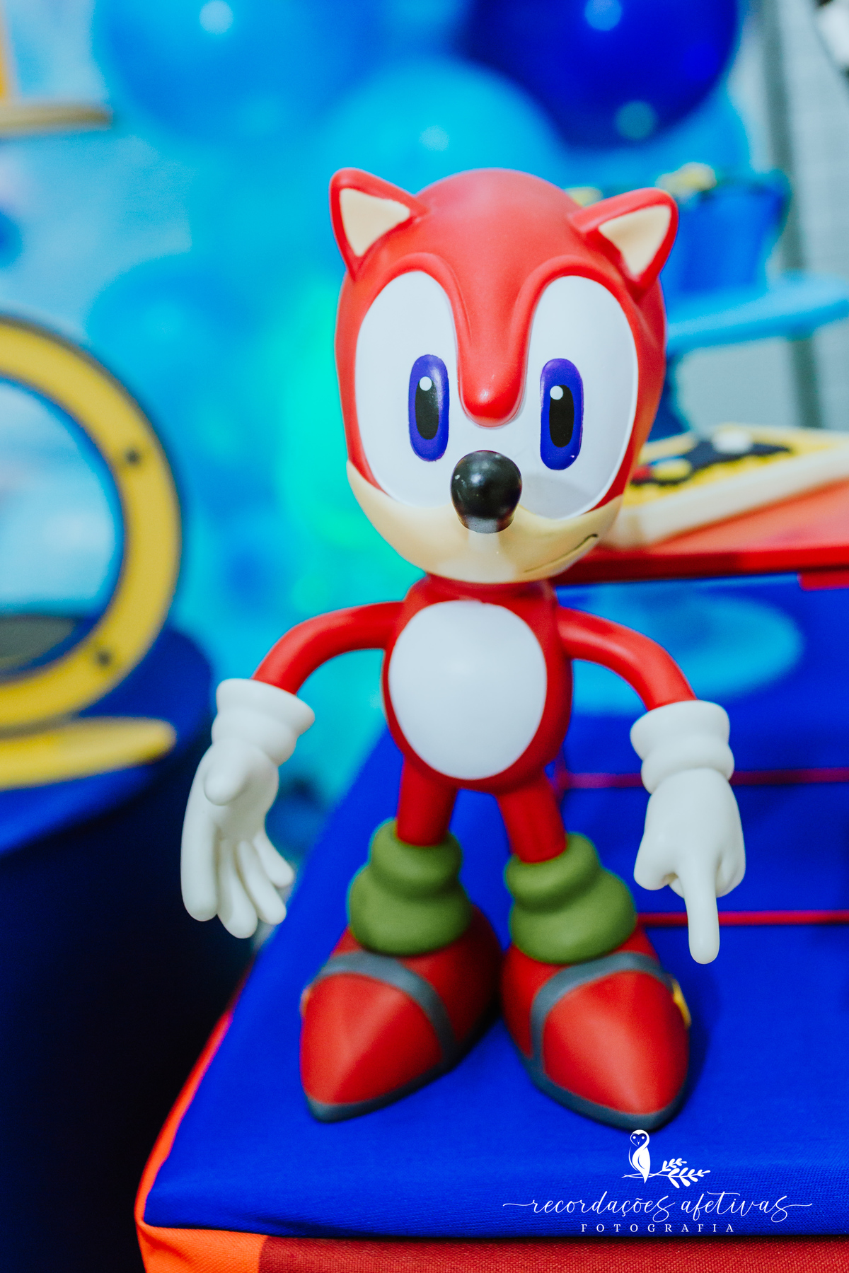 Aniversário Infantil com Tema Sonic Realizado no Espaço Play Buffet em Osasco