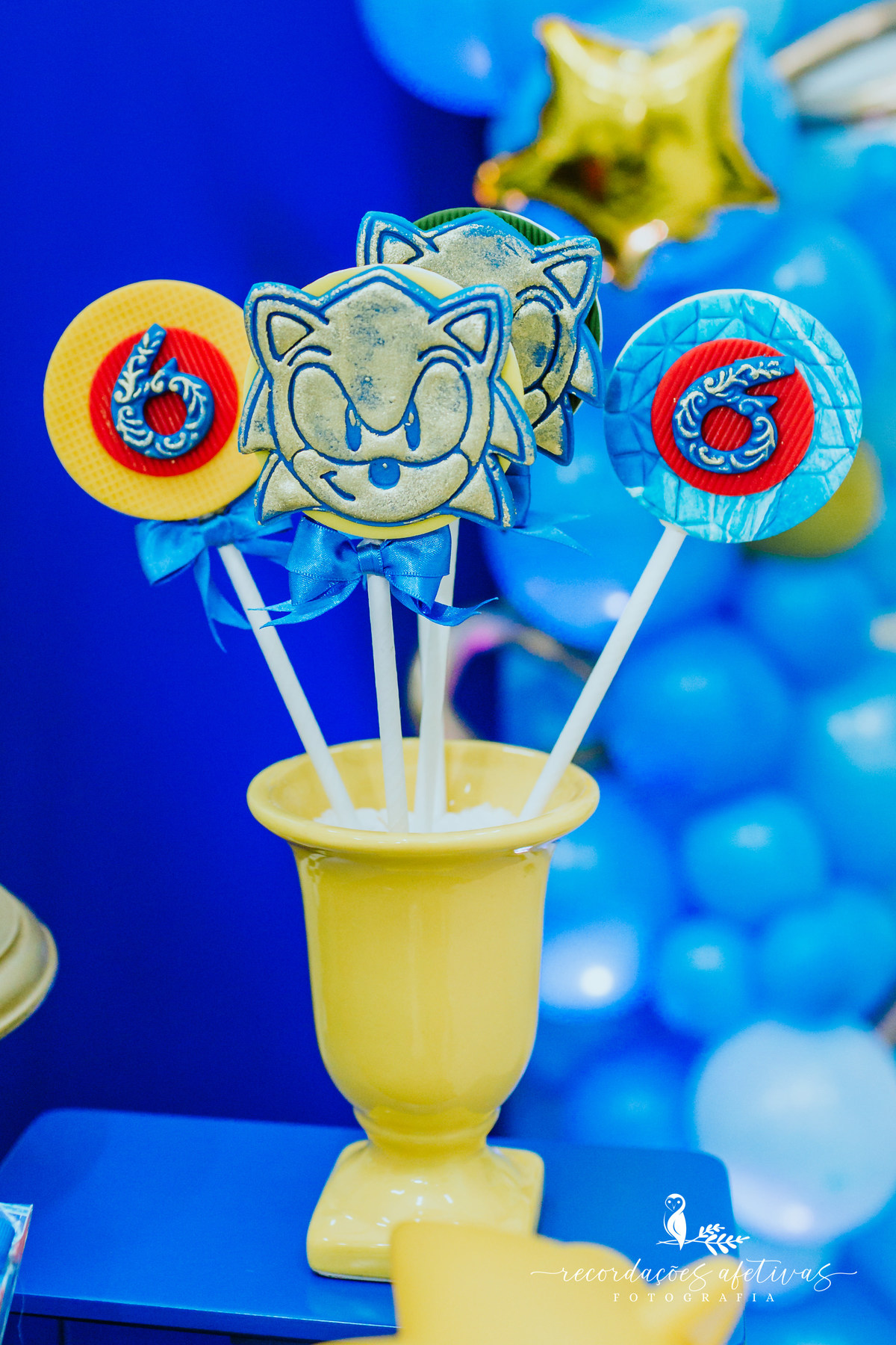 Aniversário Infantil com Tema Sonic Realizado no Espaço Play Buffet em Osasco