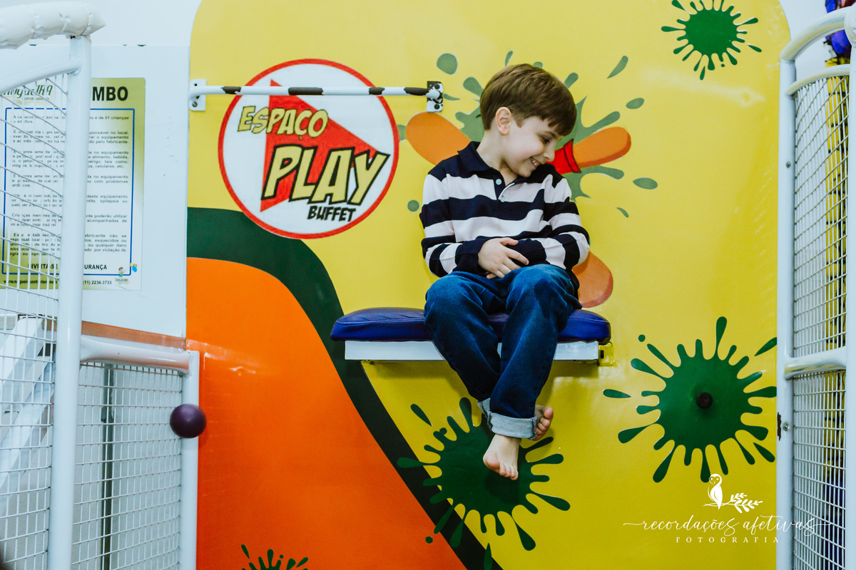 Aniversário Infantil com Tema Sonic Realizado no Espaço Play Buffet em Osasco