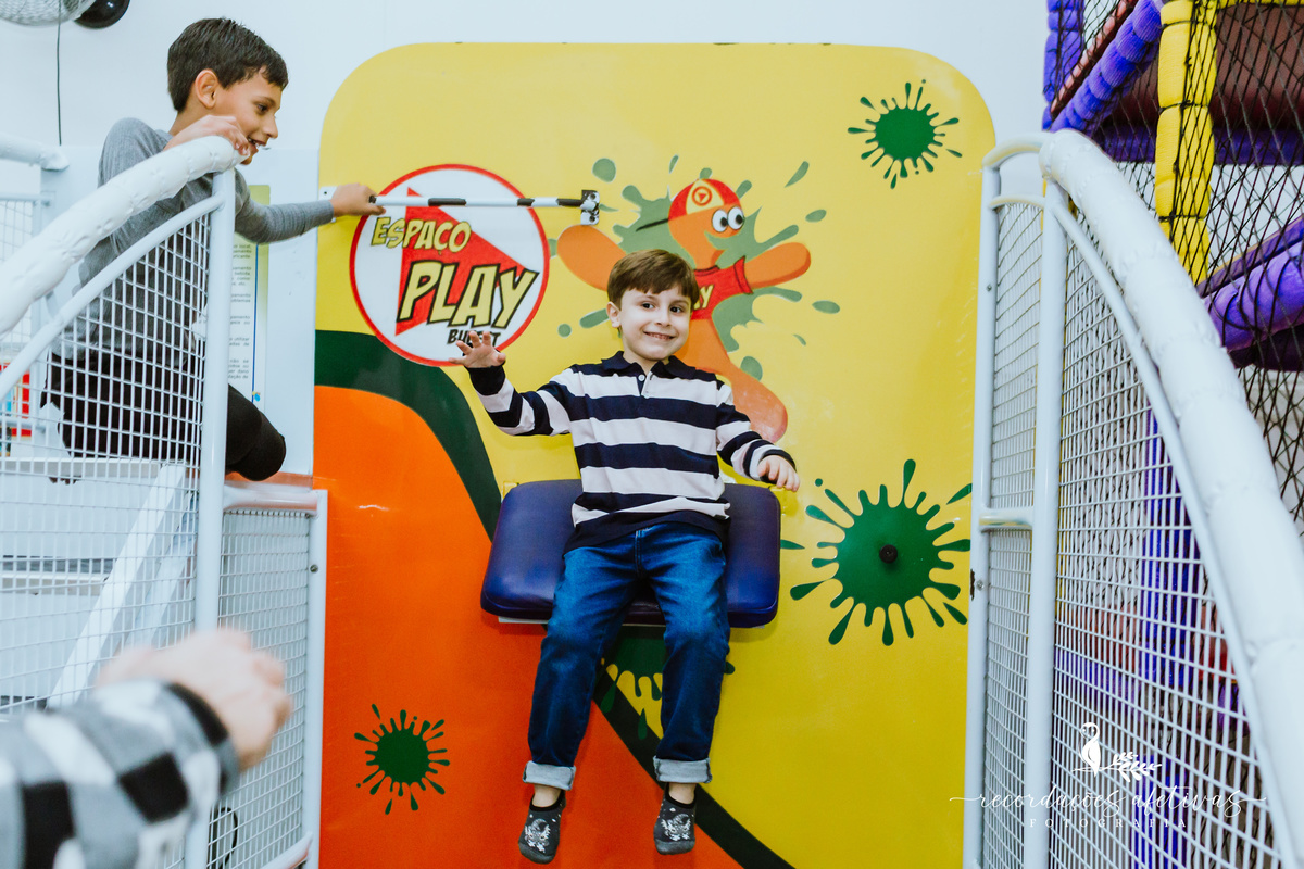 Aniversário Infantil com Tema Sonic Realizado no Espaço Play Buffet em Osasco