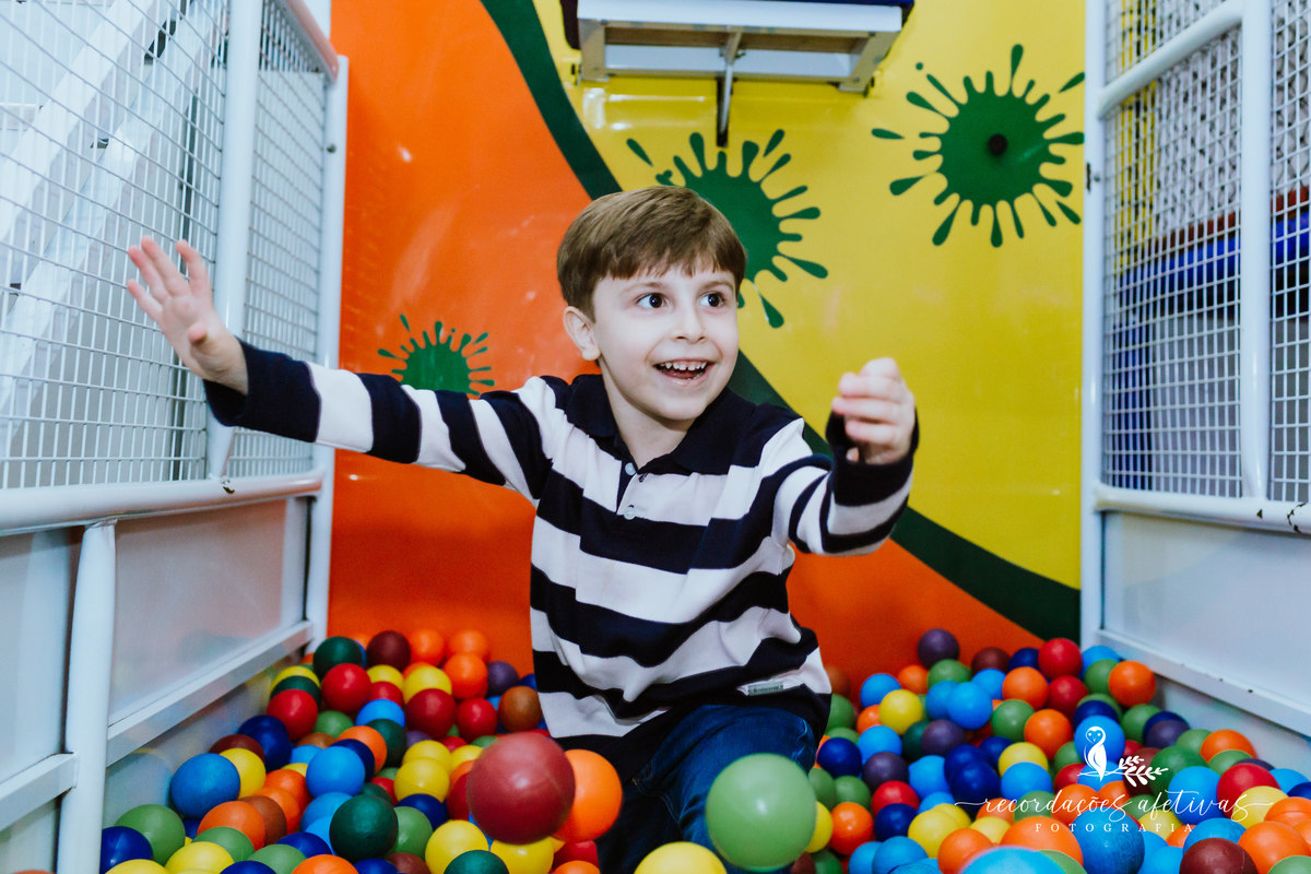 Aniversário Infantil com Tema Sonic Realizado no Espaço Play Buffet em Osasco