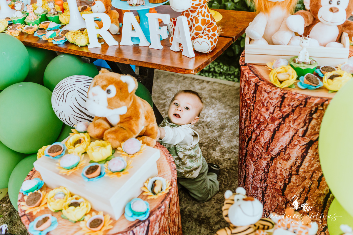 Aniversário Infantil 1 Aninho com Tema Safari na cidade de São Roque