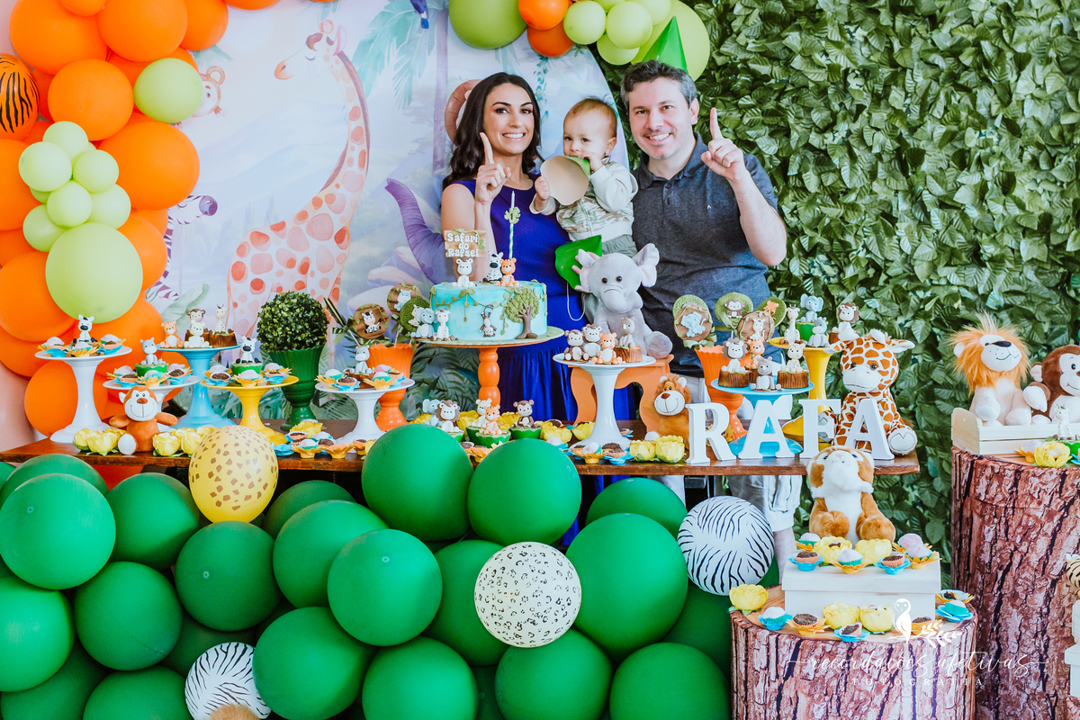 Aniversário Infantil 1 Aninho com Tema Safari na cidade de São Roque