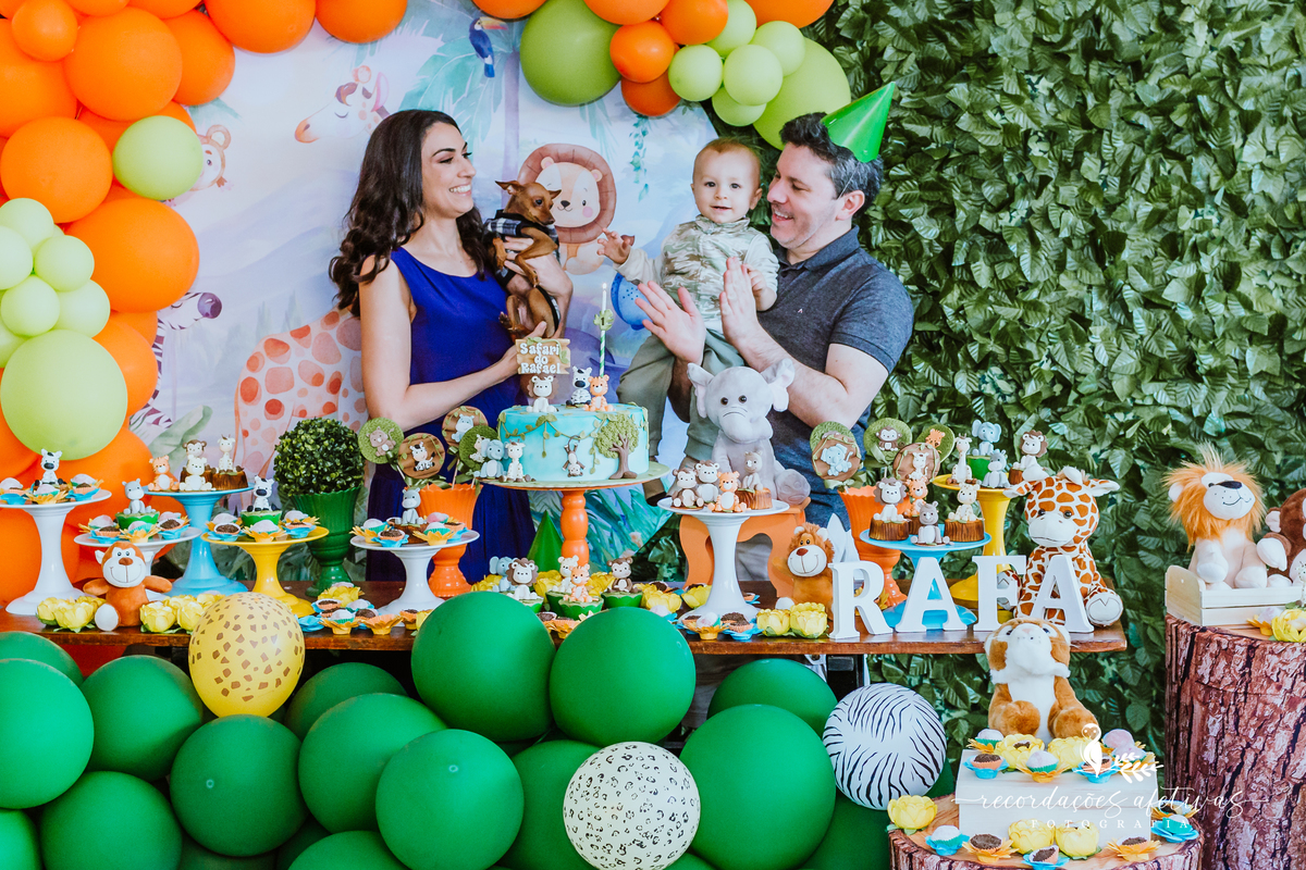 Aniversário Infantil 1 Aninho com Tema Safari na cidade de São Roque