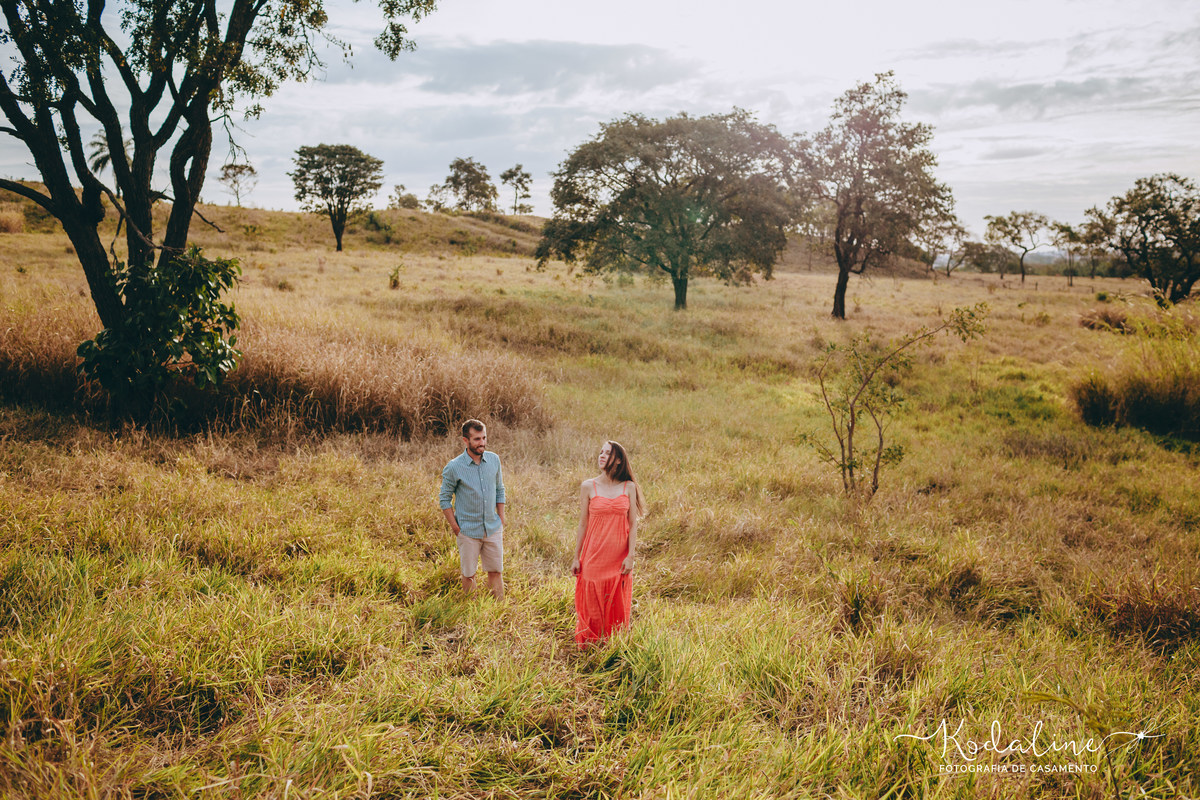 Ensaio Pré Casamento no Campo em Itu - SP