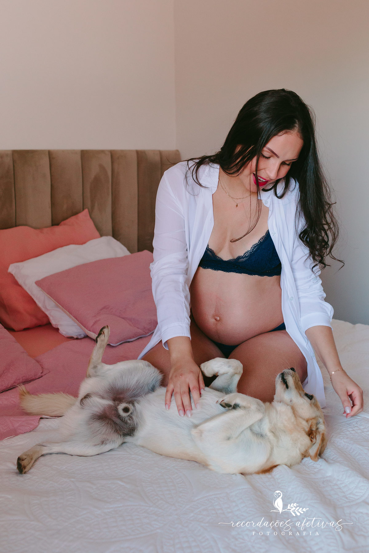 Ensaio Gestante Familia com Pet Realizado na cidade de São Roque