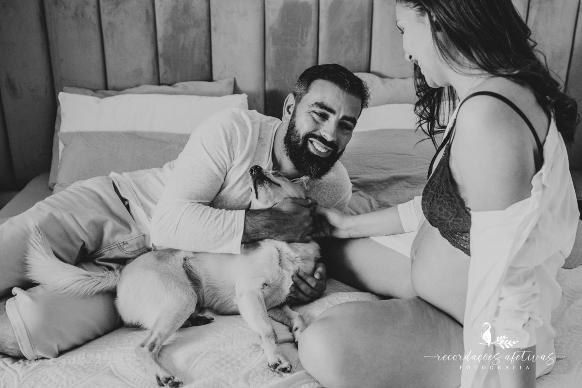 Ensaio Gestante Familia com Pet Realizado na cidade de São Roque