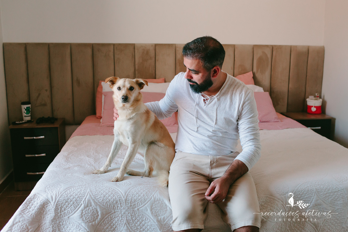 Ensaio Gestante Familia com Pet Realizado na cidade de São Roque