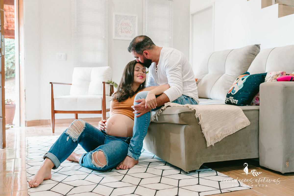 Ensaio Gestante Familia com Pet Realizado na cidade de São Roque