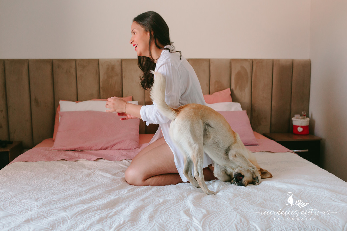Ensaio Gestante Familia com Pet Realizado na cidade de São Roque
