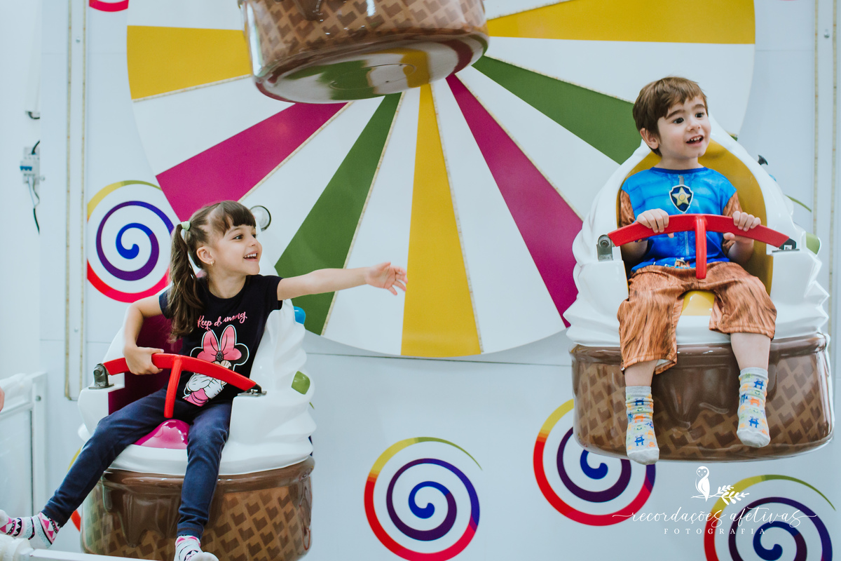 Aniversário Infantil com Tema Patrulha Canina realizado no Buffet Viva São Roque
